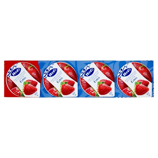 [000006851] Hero Confezione Poker Fragola Gr.25 Pz.4