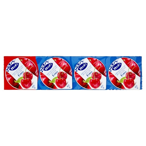 [000006852] Hero Confezione Poker Ciliegio Rosso Gr.25 Pz.4