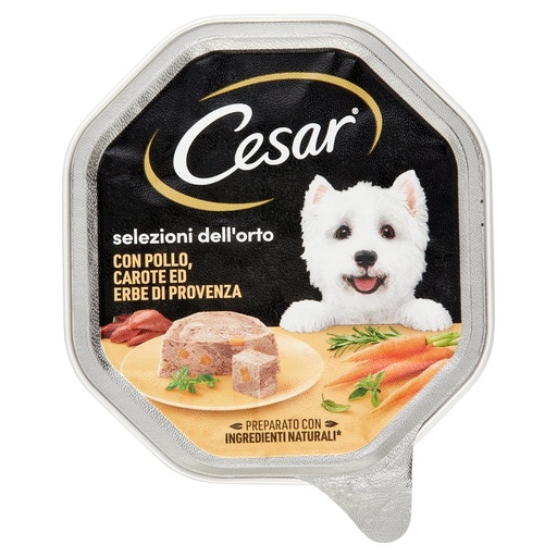 [000006900] Cesar Pollo e Carote per Cane Gr.150