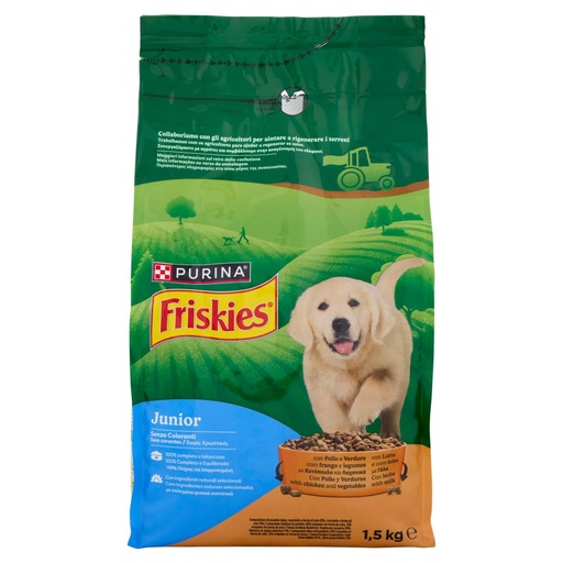 [000006948] Purina Friskies Cane Junior Vitafit Kg.1,5