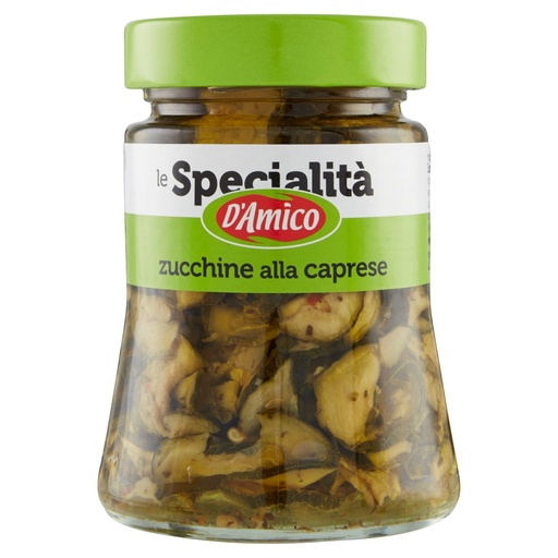 [000006975] D'Amico Le Specialità Zucchine alla Caprese Gr.280