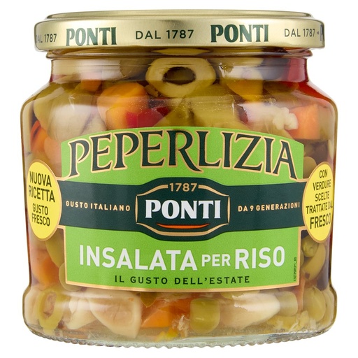 [000007011] Ponti Peperlizia Insalata per Riso il Gusto dell'Estate Gr.350