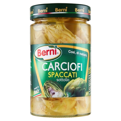 [000007013] Berni Carciofi Spaccati sottolio Gr.290