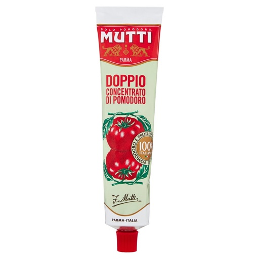 [000007029] Mutti Doppio Concentrato di Pomodoro Gr.130