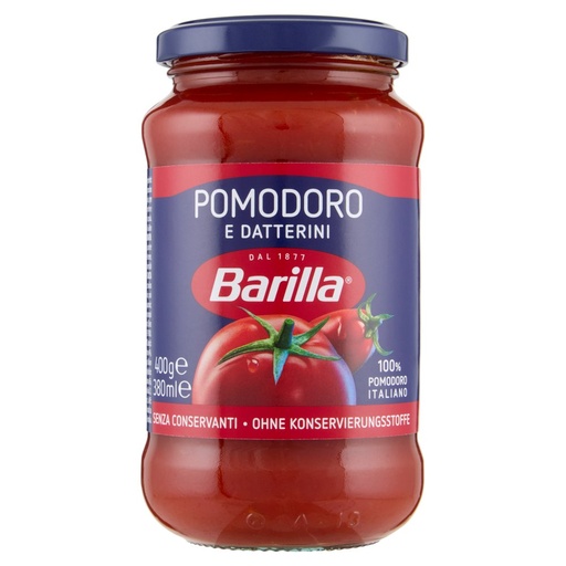 [000007052] Barilla Sugo Pomodoro e Datterini Gr.400