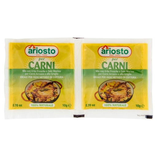 [000007063] Ariosto Insaporitore per Carni Arrosto e ai Ferri Gr.10 X Pz.2