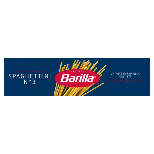 [000007076] Barilla Spaghettini N°3 Gr.500