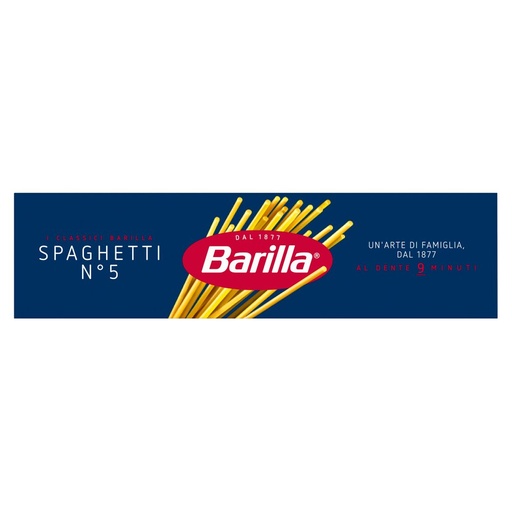 [000007077] Barilla Pasta Spaghetti N°5 Gr.500