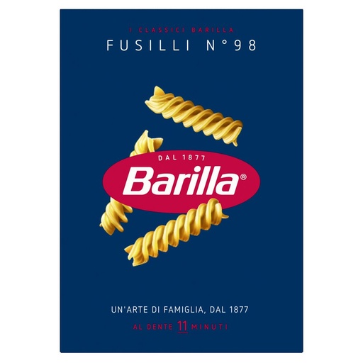 [000007092] Barilla Fusilli N°98 Gr.500