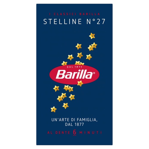 [000007099] Barilla Stelline N°27 Gr.500