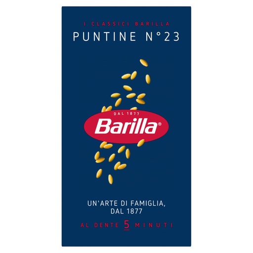 [000007104] Barilla Puntine N°23 Gr.500
