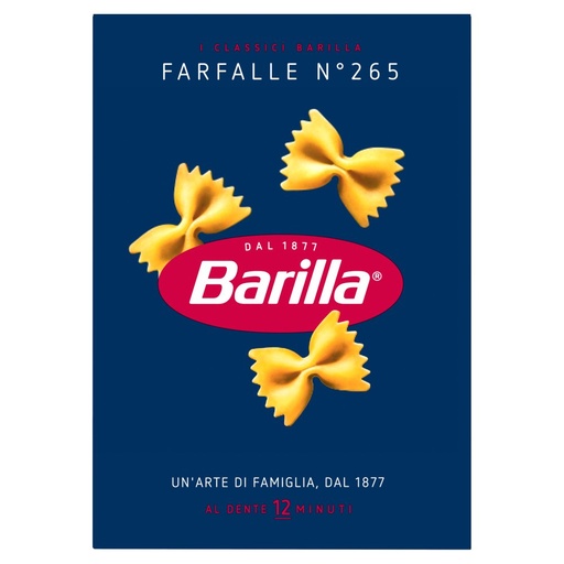[000007106] Barilla Farfalle N°265 Gr.500