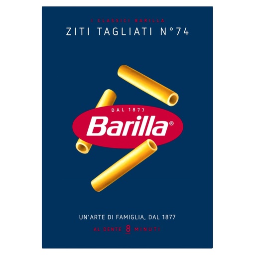[000007108] Barilla Ziti Tagliati N°74 Gr.500