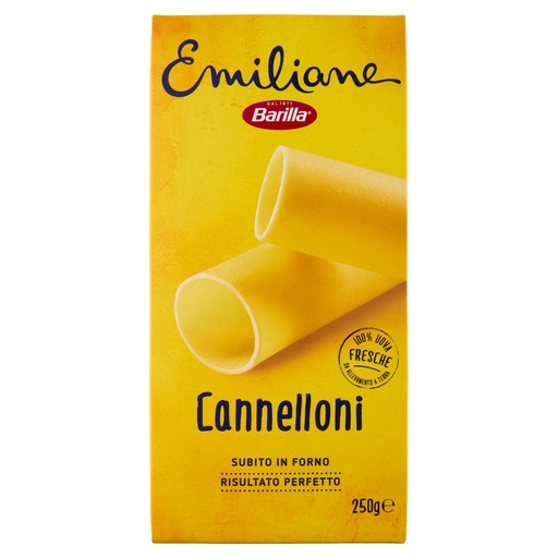 [000007119] Barilla Emiliane Cannelloni all'Uovo Gr.250