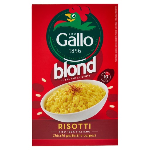 [000007143] Riso Gallo Blond Risotti Kg.1