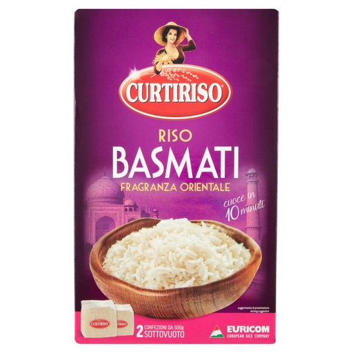 [000007150] Curtiriso Riso Basmati Pz.2 X Gr.500