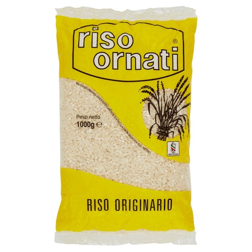 [000007158] Riso Ornati Comune Originario Kg.1