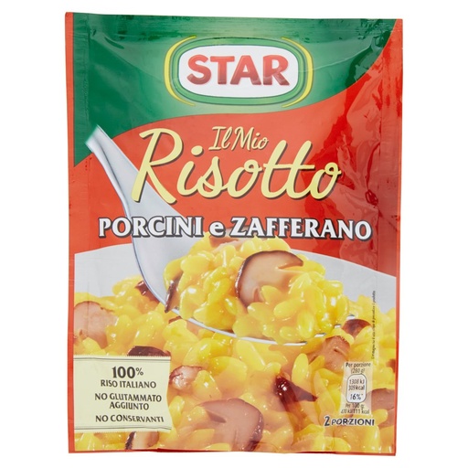 [000007196] Star Risotto Funghi e Zafferano Gr.175