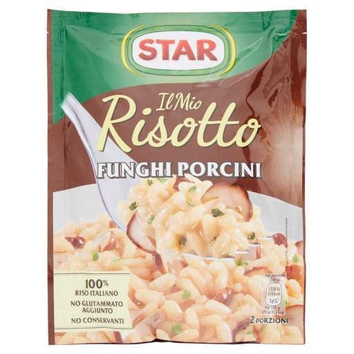 [000007197] Star Risotto ai Funghi Porcini Gr.175