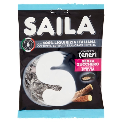 [000007208] Saila Confetti Teneri alla Liquirizia Gr.75