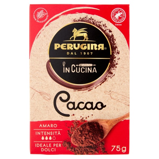 [000007211] Perugina Cacao Amaro in Polvere Gr.75