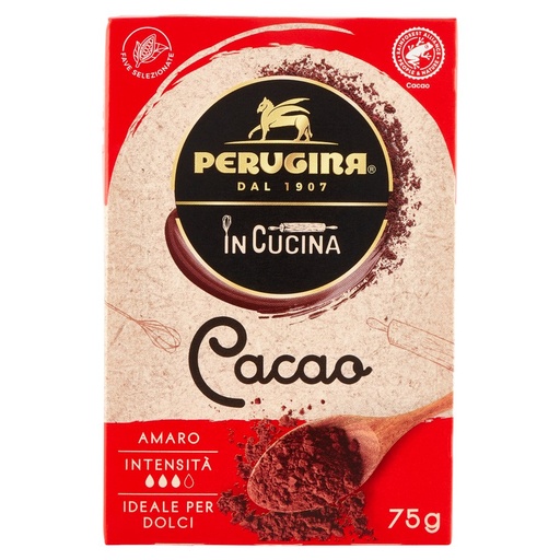 [000007211] Perugina Cacao Amaro in Polvere Gr.75