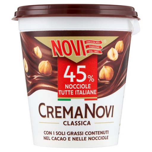 [000007212] Novi Crema Spalmabile 45% Nocciole Gr.200