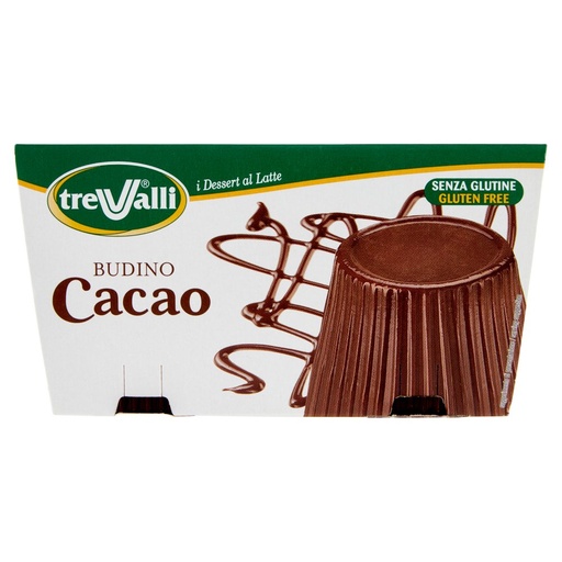 [000007224] Trevalli i Dessert al Latte Budino Cacao Gr.100 X Pz.2