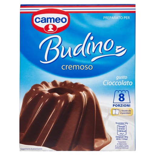[000007230] Cameo Budino Crema Cioccolato Gr.180X2